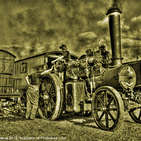 Buy canvas prints of Old Traction by Rob Hawkins