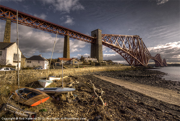 The Forth Rail Bridge Picture Board by Rob Hawkins