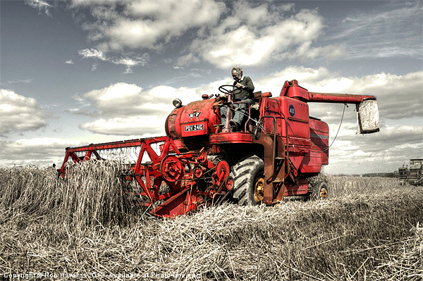 The old red Combine Picture Board by Rob Hawkins