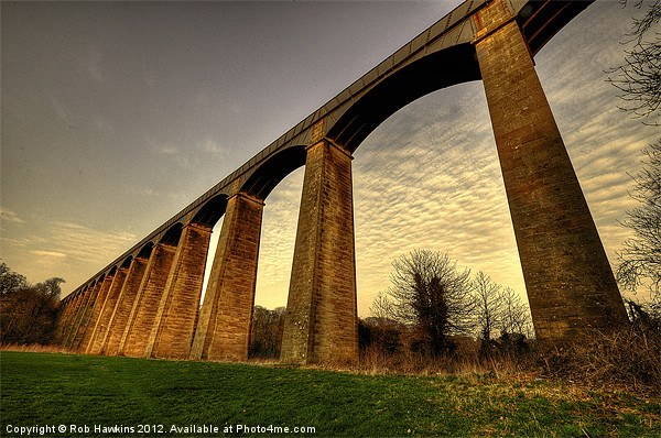 Pontcysyllte Aqueduct Picture Board by Rob Hawkins