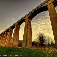 Buy canvas prints of Pontcysyllte Aqueduct by Rob Hawkins