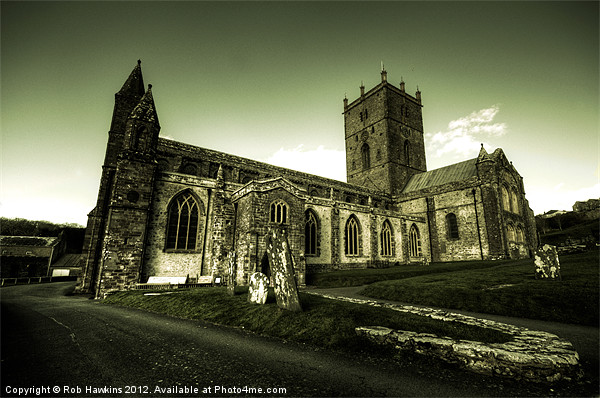 St Davids Cathedral Picture Board by Rob Hawkins
