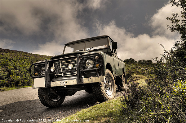 Landy on the Moors Picture Board by Rob Hawkins