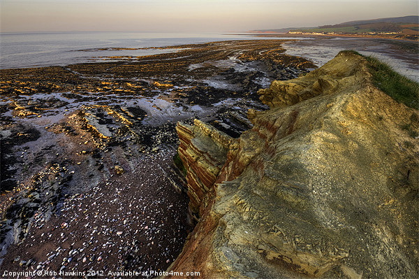 Geology of Doniford Bay Picture Board by Rob Hawkins