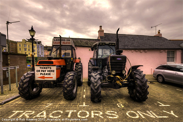 Tractors Only Picture Board by Rob Hawkins