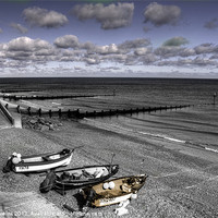 Buy canvas prints of The Beach at Sheringham by Rob Hawkins