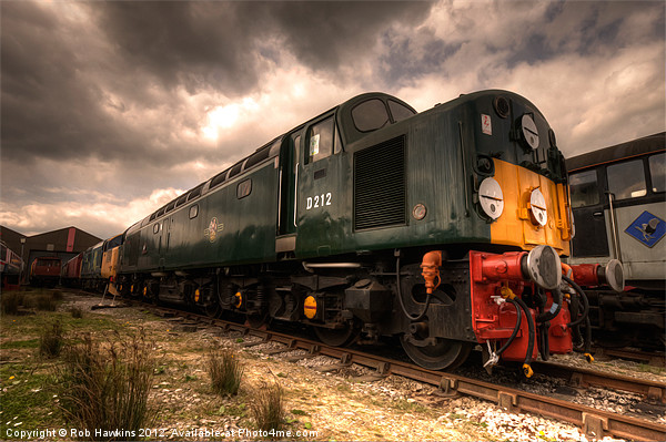 The BR class 40 Picture Board by Rob Hawkins
