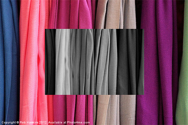Colour of the Cloth Picture Board by Rob Hawkins