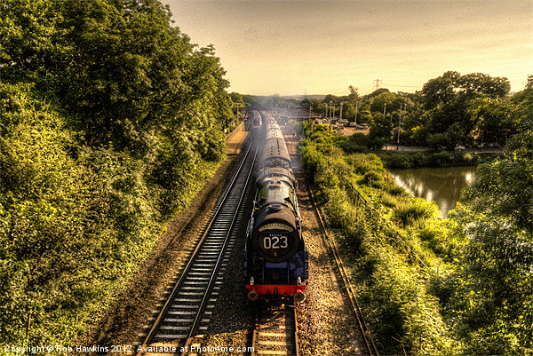 Britannia at Tiverton Parkway Picture Board by Rob Hawkins