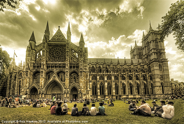 Westminster Abbey Picture Board by Rob Hawkins