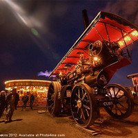 Buy canvas prints of A nite at the fair by Rob Hawkins