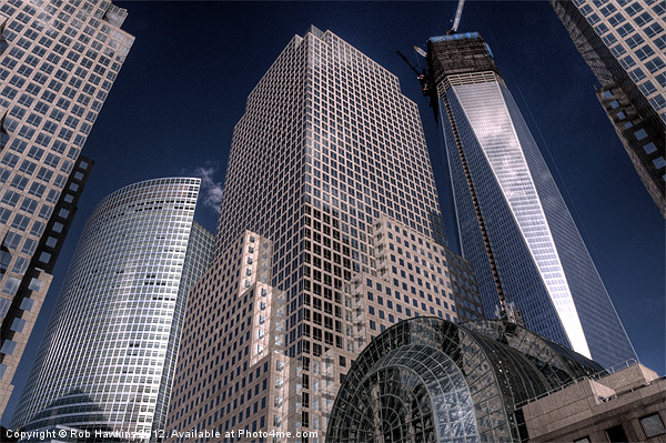 World Financial Centre Picture Board by Rob Hawkins