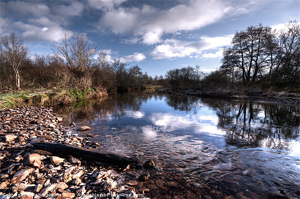 The River Culm at Five Fords Picture Board by Rob Hawkins