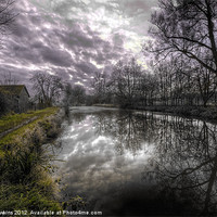 Buy canvas prints of Haunted Waters by Rob Hawkins