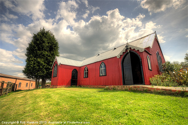 The Tin Tabernacle Picture Board by Rob Hawkins