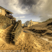 Buy canvas prints of Steps to the beach by Rob Hawkins