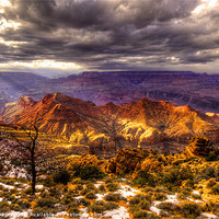 Buy canvas prints of East of the Canyon by Rob Hawkins