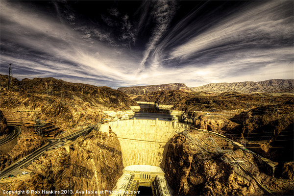 The Hoover Dam Picture Board by Rob Hawkins