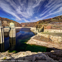 Buy canvas prints of Hoover Reservoir by Rob Hawkins