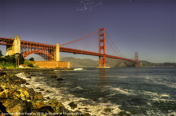 The Golden Gate Bridge Picture Board by Rob Hawkins