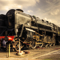 Buy canvas prints of The Black Standard by Rob Hawkins