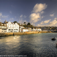 Buy canvas prints of St Mawes Harbour by Rob Hawkins