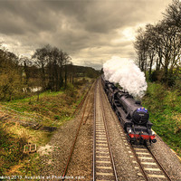Buy canvas prints of Storming the Bank by Rob Hawkins