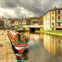 Buy canvas prints of Todmorden Wharf by Rob Hawkins