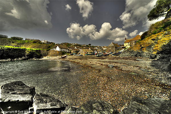 Cadgwith Cove Picture Board by Rob Hawkins