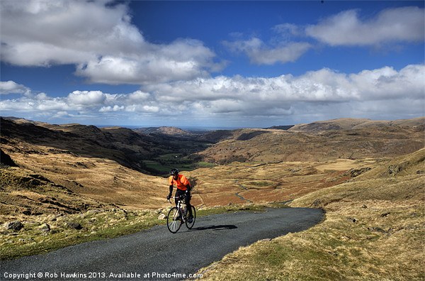 Pedalling the Pass Picture Board by Rob Hawkins