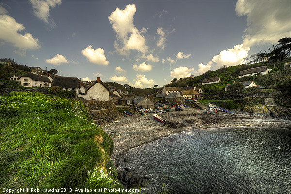 Cadgwith Picture Board by Rob Hawkins