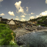 Buy canvas prints of Cadgwith by Rob Hawkins