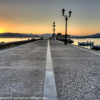 Buy canvas prints of Nafplion Sunset by Rob Hawkins