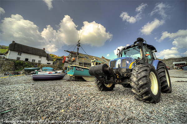 Sea Tractor Picture Board by Rob Hawkins