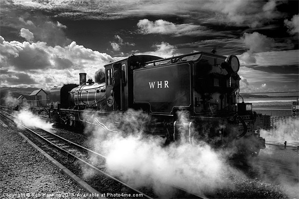 Steaming Clouds Picture Board by Rob Hawkins