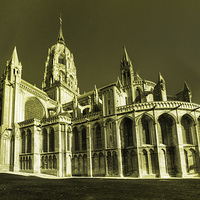 Buy canvas prints of Bayeaux Cathedral by Rob Hawkins
