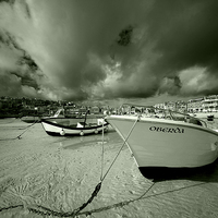 Buy canvas prints of St Ives Beach by Rob Hawkins