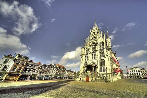 Gouda Stadthuis Picture Board by Rob Hawkins
