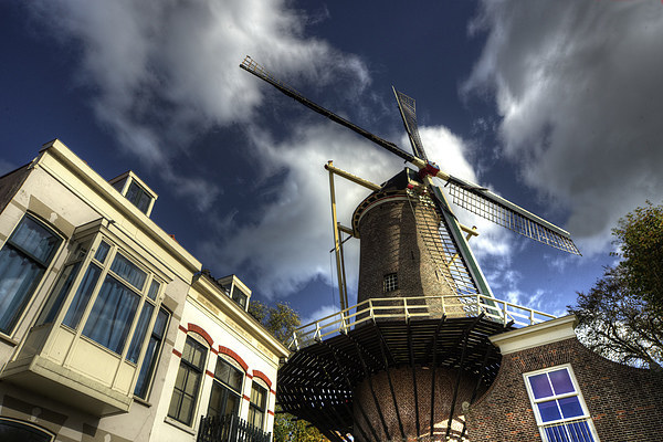 Gouda Windmill Picture Board by Rob Hawkins