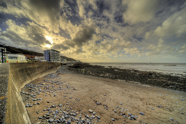 The Beach at Westward Ho! Picture Board by Rob Hawkins