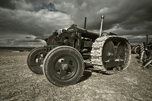 Fordson Halftrack Picture Board by Rob Hawkins