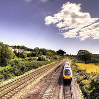 Buy canvas prints of All change at Aller Junction by Rob Hawkins