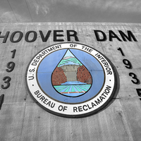 Buy canvas prints of Hoover Logo by Rob Hawkins