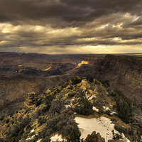 Buy canvas prints of The Eastern Rim of the Grand Canyon by Rob Hawkins