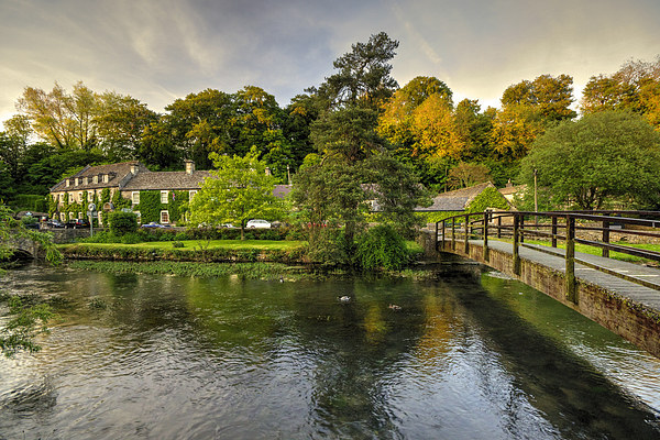 The River Coln at Bibury Picture Board by Rob Hawkins
