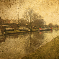Buy canvas prints of The Canal Basin by Rob Hawkins