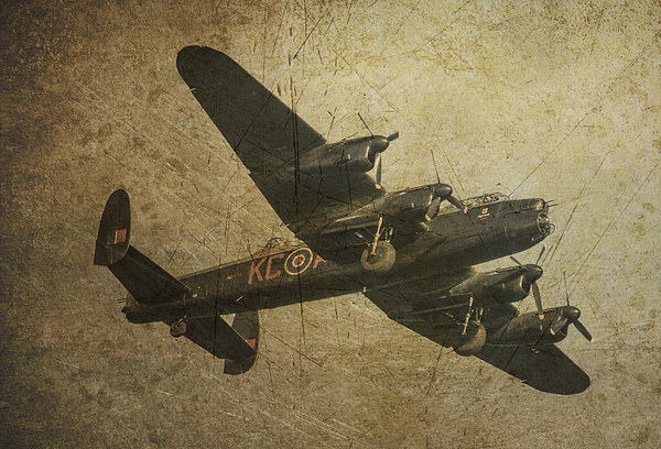 Avro Lancaster Picture Board by Rob Hawkins