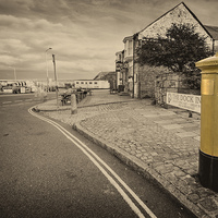 Buy canvas prints of Golden Post by Rob Hawkins