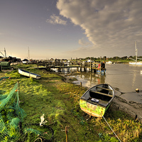 Buy canvas prints of Southwold Harbour by Rob Hawkins