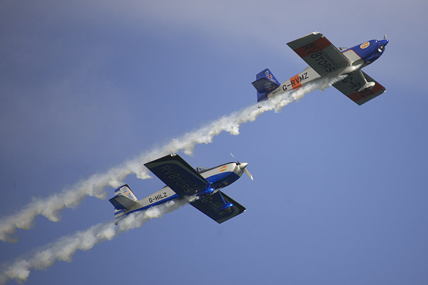 Stunt Planes Picture Board by Rob Hawkins